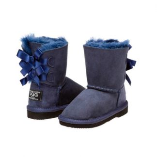 Kids Back Bow Ugg Boots