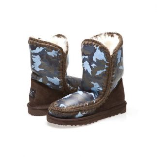 Mens Napa Short Army Print Ugg Boots